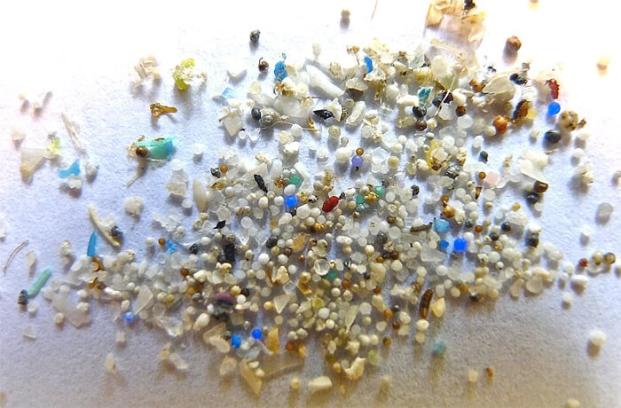 Microplastics present in water supply