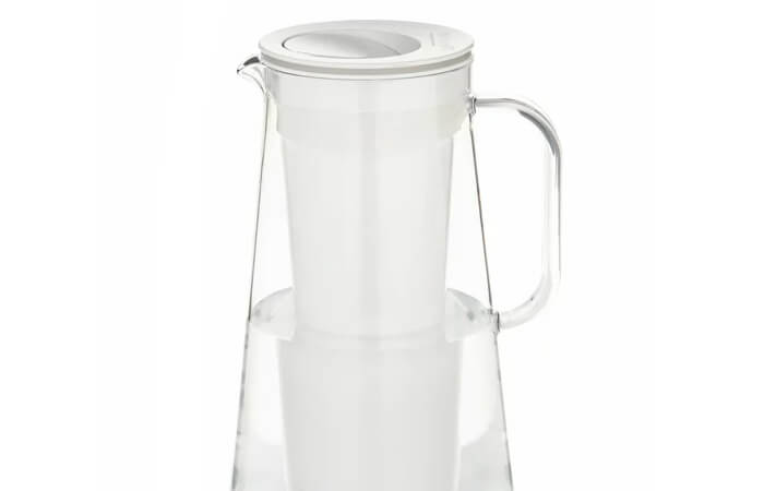 LifeStraw glass pitcher water filter